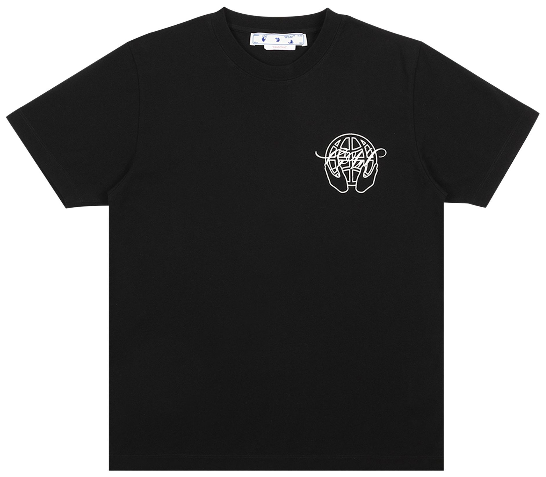 Buy OffWhite Hand Arrow Slim TShirt 'Black/White