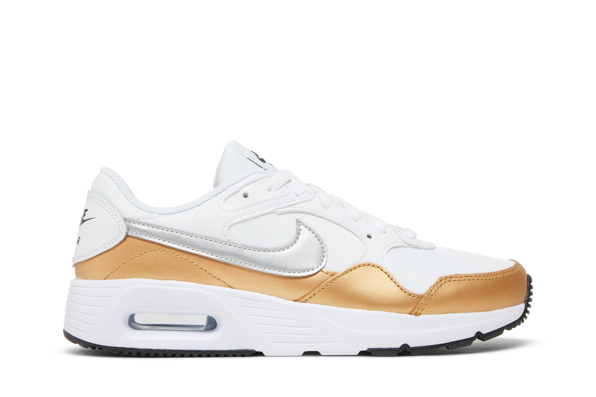 Wmns Air Max SC 'White Metallic Gold'