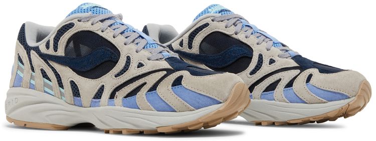 Saucony Grid Azura 2000 Grey Dark Blue