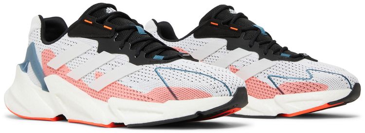 Adidas X9000L4 White Solar Red