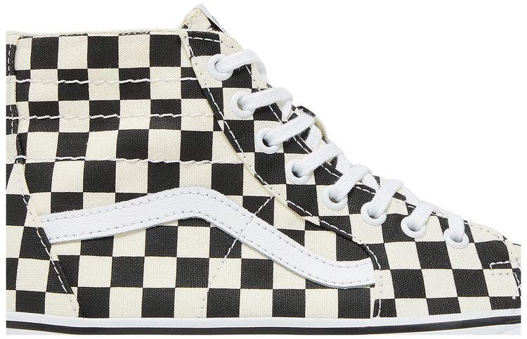 Vans Sk8 Hi Tapered Checkerboard   Black