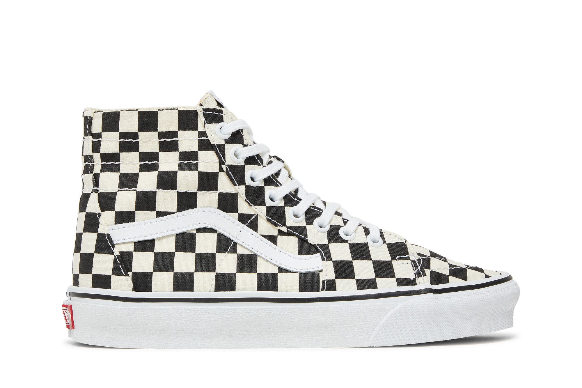Buy Sk8 Hi Tapered Checkerboard Black VN0A4U165GU GOAT