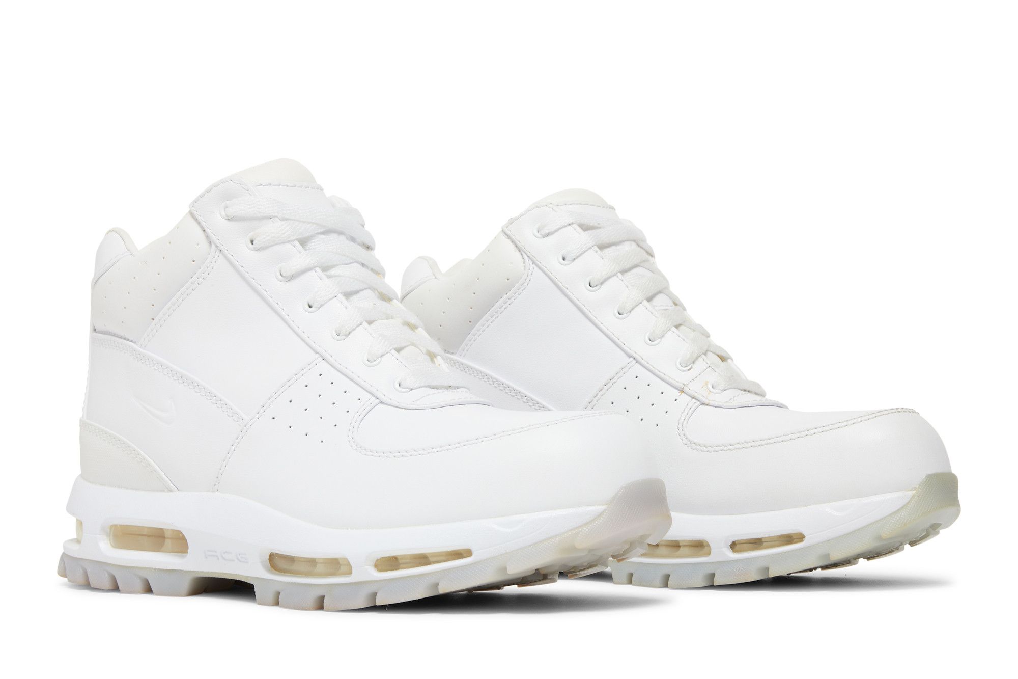 Buy Air Max Goadome ACG Leather Triple White 865031 100 GOAT