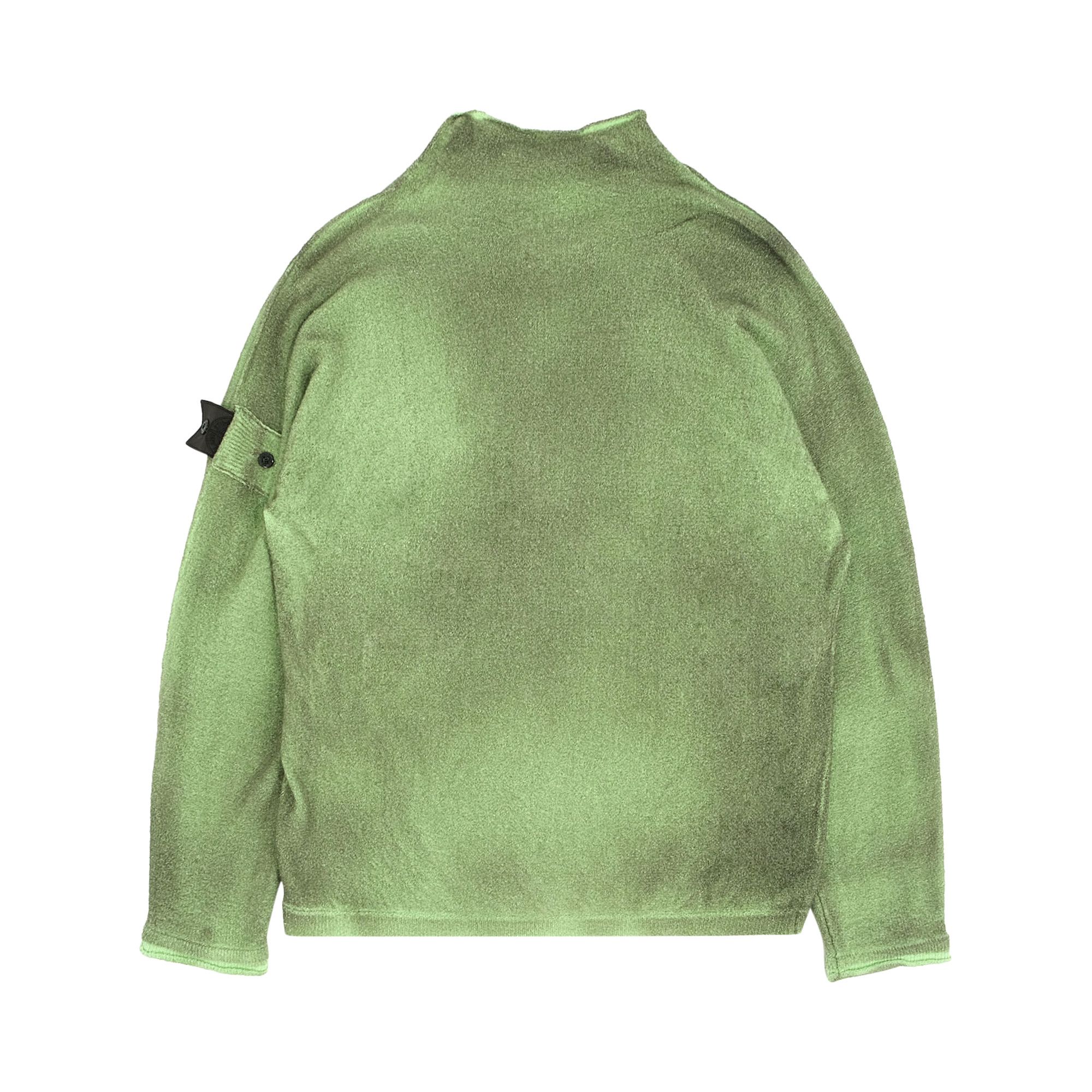 Buy Stone Island Shadow Project Mockneck Knit Sweater 'Green Buy Stone Island Shadow Project Mockneck Knit Sweater 'Green