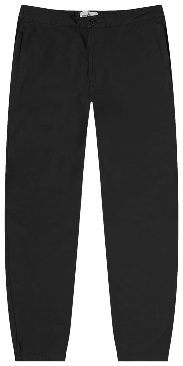 Buy Stone Island Chino Pants 'Black' 771530904 V0029 GOAT