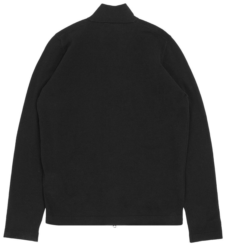 Stone Island Stellina Knit Zip Cardigan Black