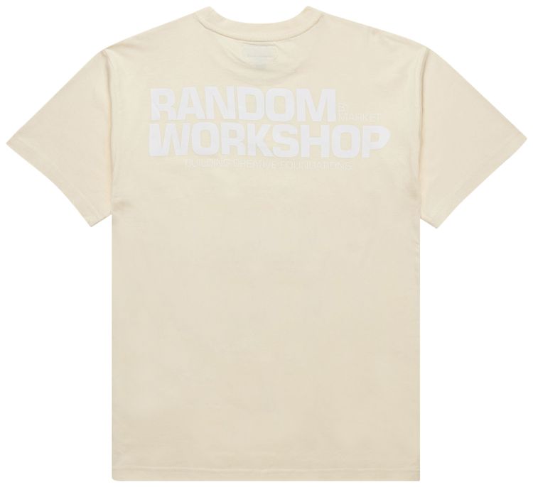 Market Workshop Bear T Shirt Cream