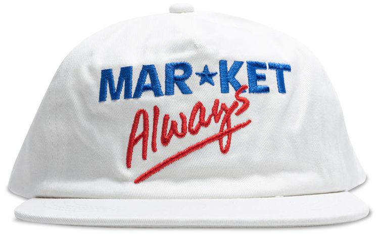 Market Low Prices 5 Panel Hat White