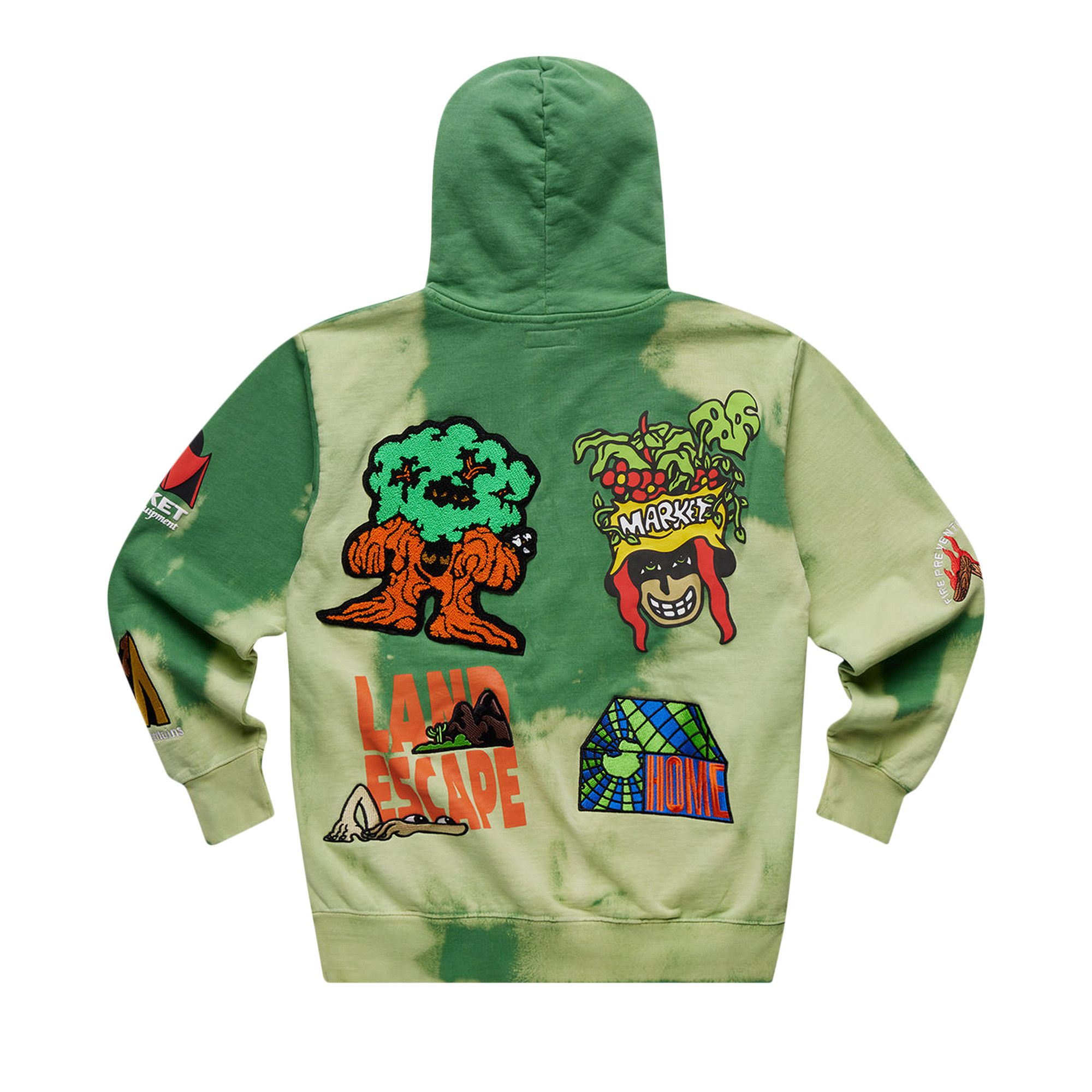 Buy Market Land Escape Tie Dye Hoodie Amazon Tie Dye 397000409 AMAZ GOAT