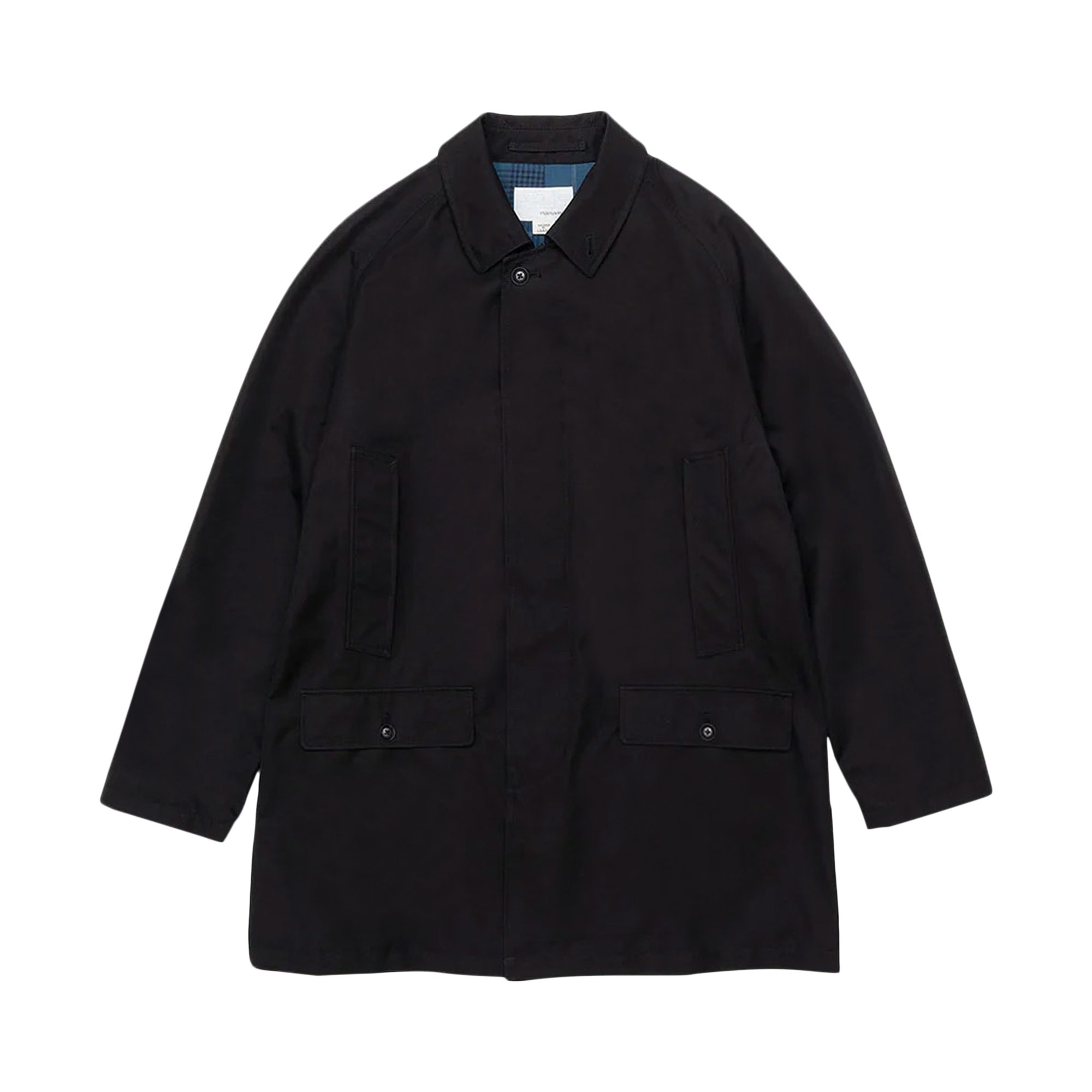 Buy nanamica 2L GORE-TEX Short Soutien Collar Coat 'Black