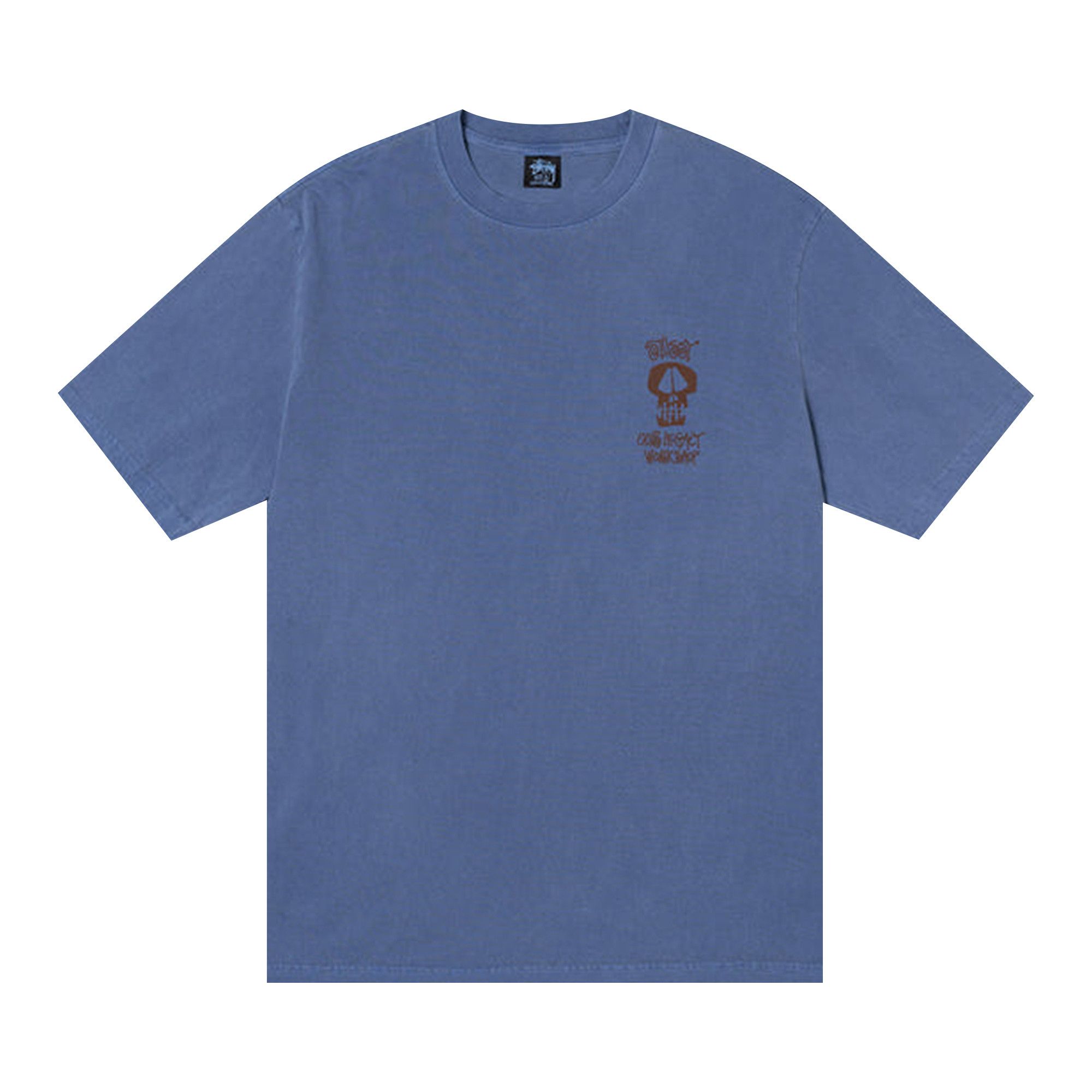 ★【STUSSY】★Our Legacy Work Shop Surf Skull T indig.o★ Our Legacy - OL Surf Skull Pig. Dyed Tee Black