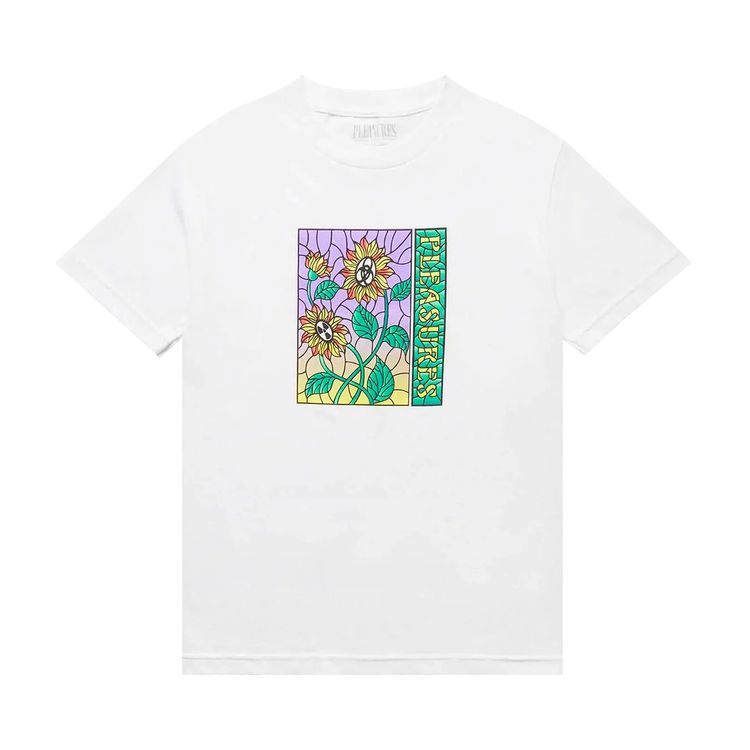 Pleasures Glass T Shirt White