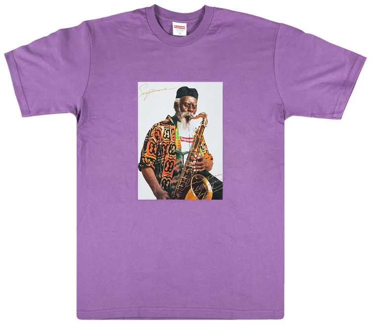 Supreme Pharoah Sanders Tee Purple