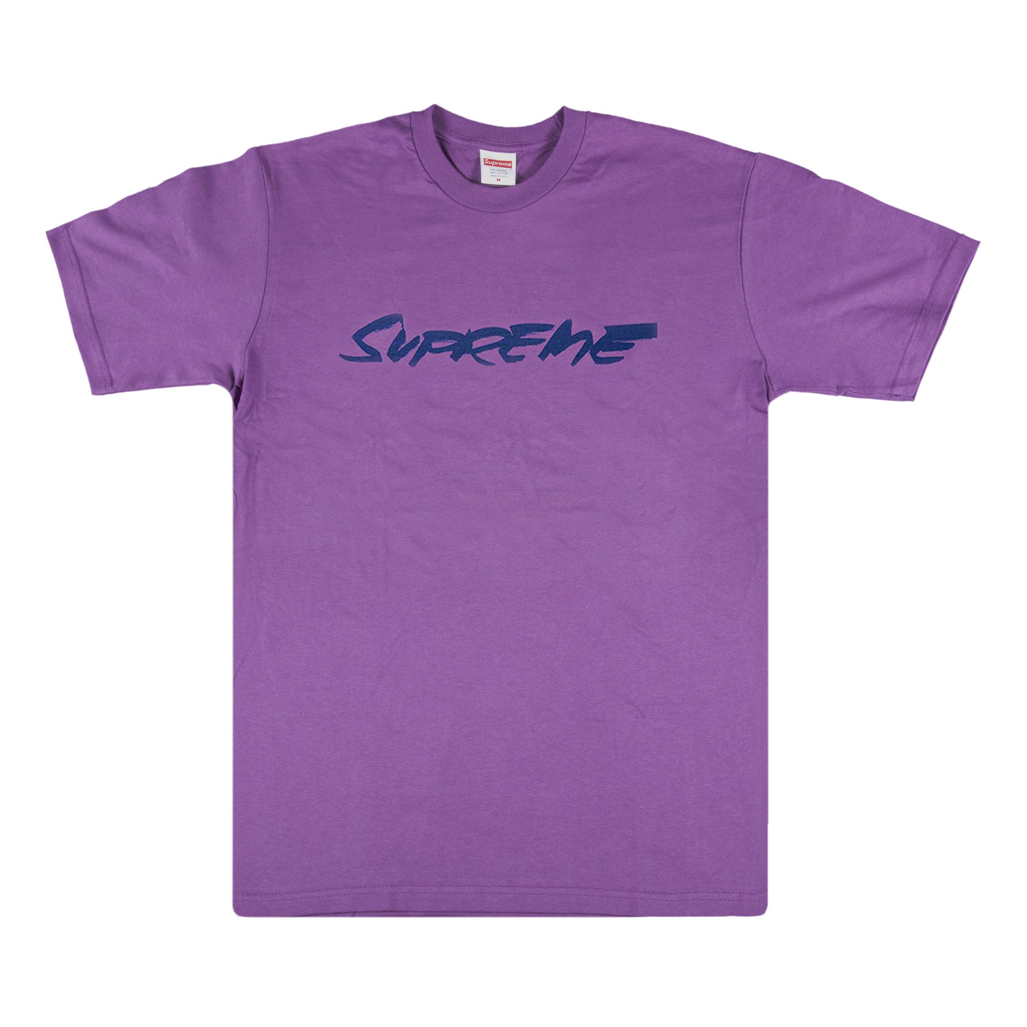 Supreme Futura Logo Tee Purple