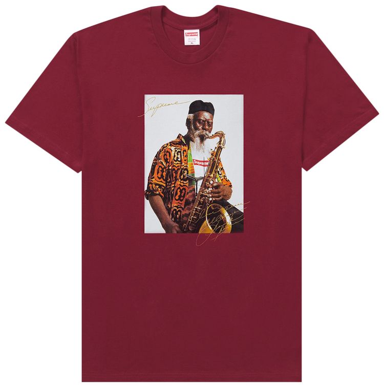 Supreme Pharoah Sanders Tee Cardinal