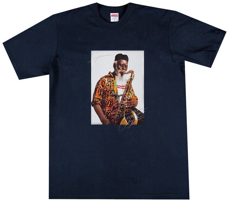Supreme Pharoah Sanders Tee Navy