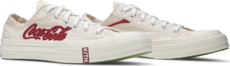 Kith x Coca Cola x Chuck 70 Low Parchment