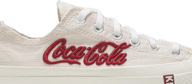 Kith x Coca Cola x Chuck 70 Low Parchment