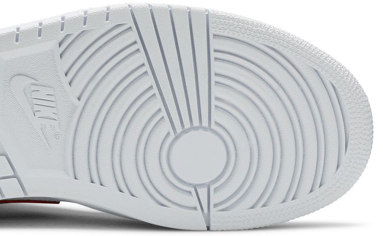 Wmns Air Jordan 1 Mid White University Red