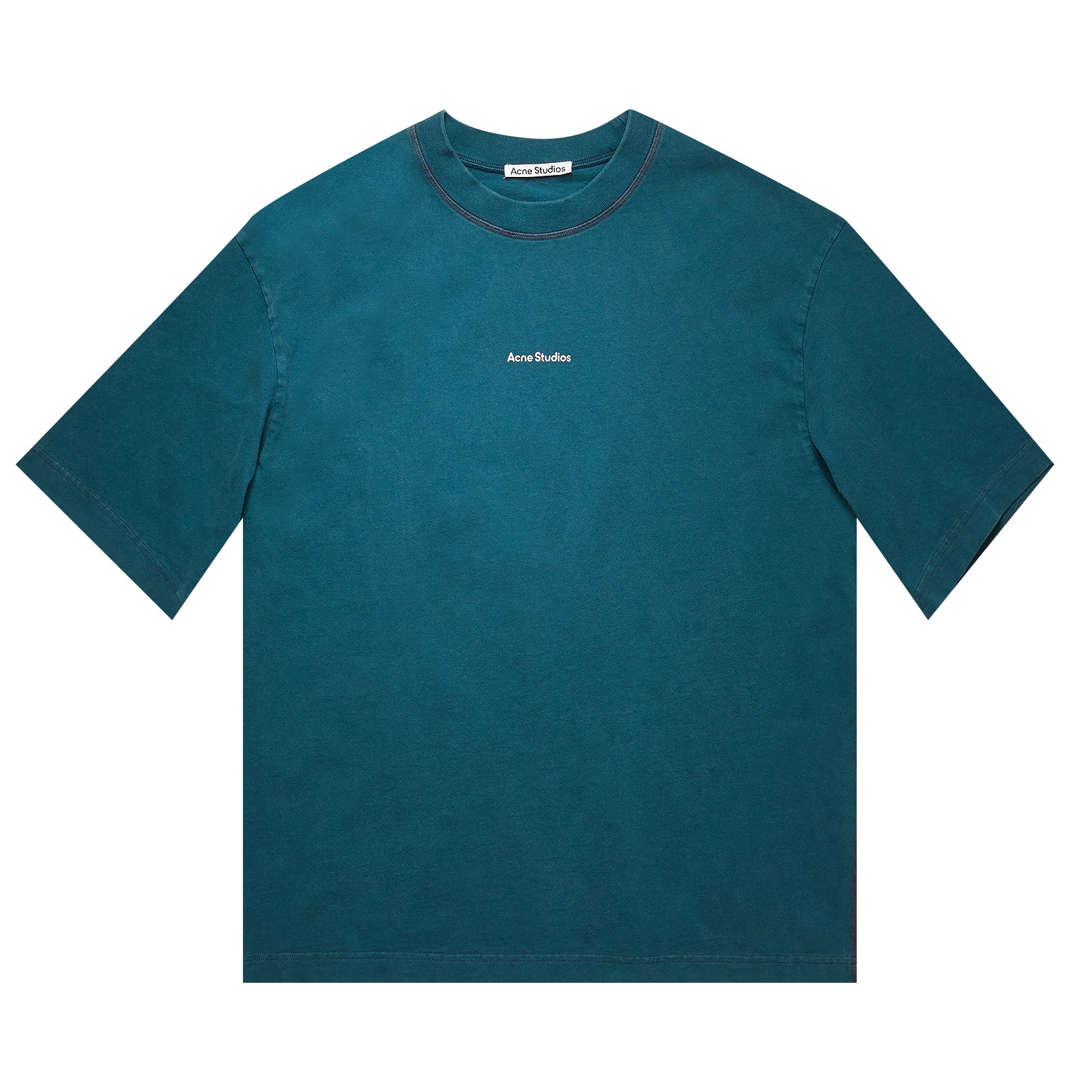 Buy Acne Studios Reverse Logo T-Shirt 'Deep Petrol' - BL0198 GOAT DEEP |  GOAT