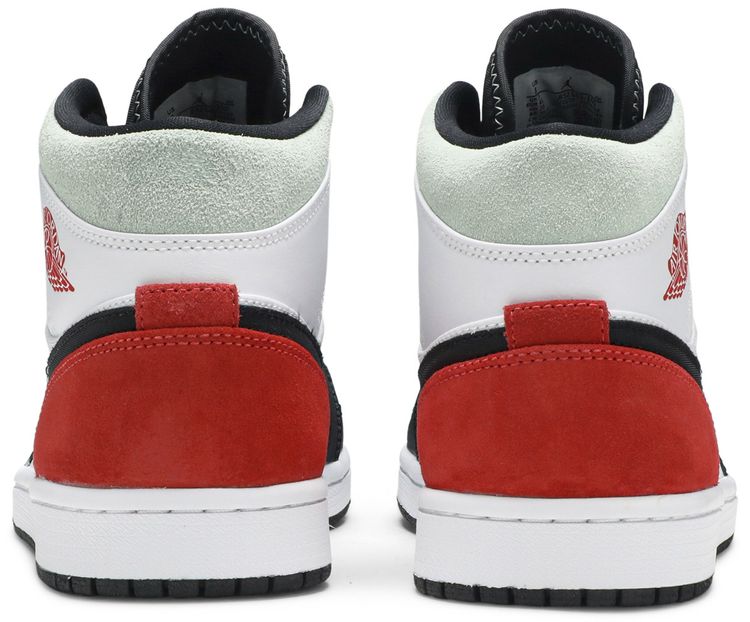 Air Jordan 1 Mid SE Red Black Toe