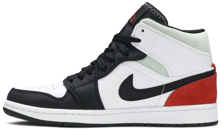 Air Jordan 1 Mid SE Red Black Toe