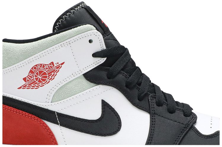 Air Jordan 1 Mid SE Red Black Toe