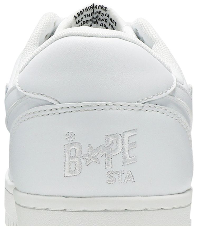 Bapesta Low White