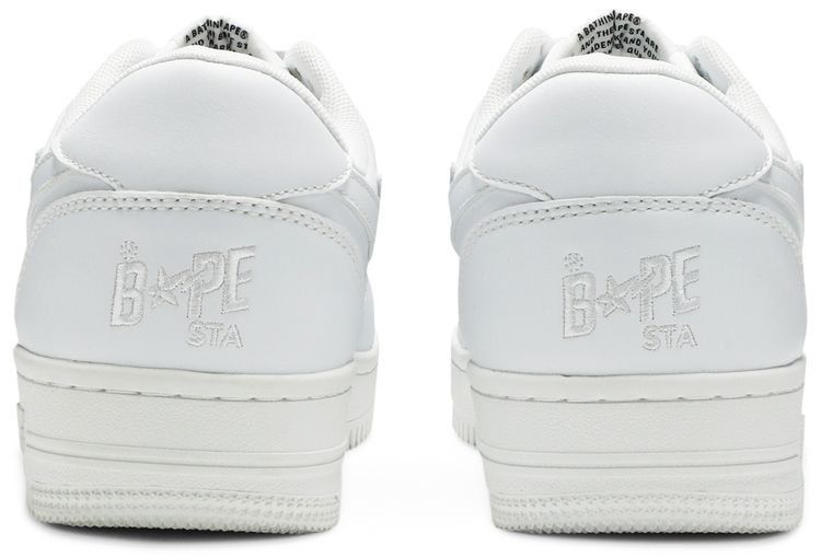 Bapesta Low White