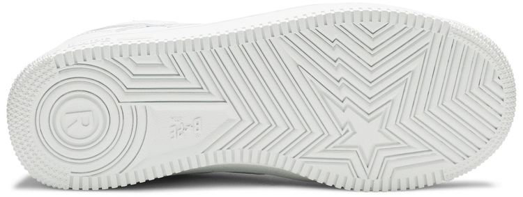 Bapesta Low White