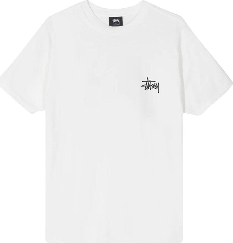 Stussy Basic Stussy Pigment Dyed Tee 'Natural' | GOAT