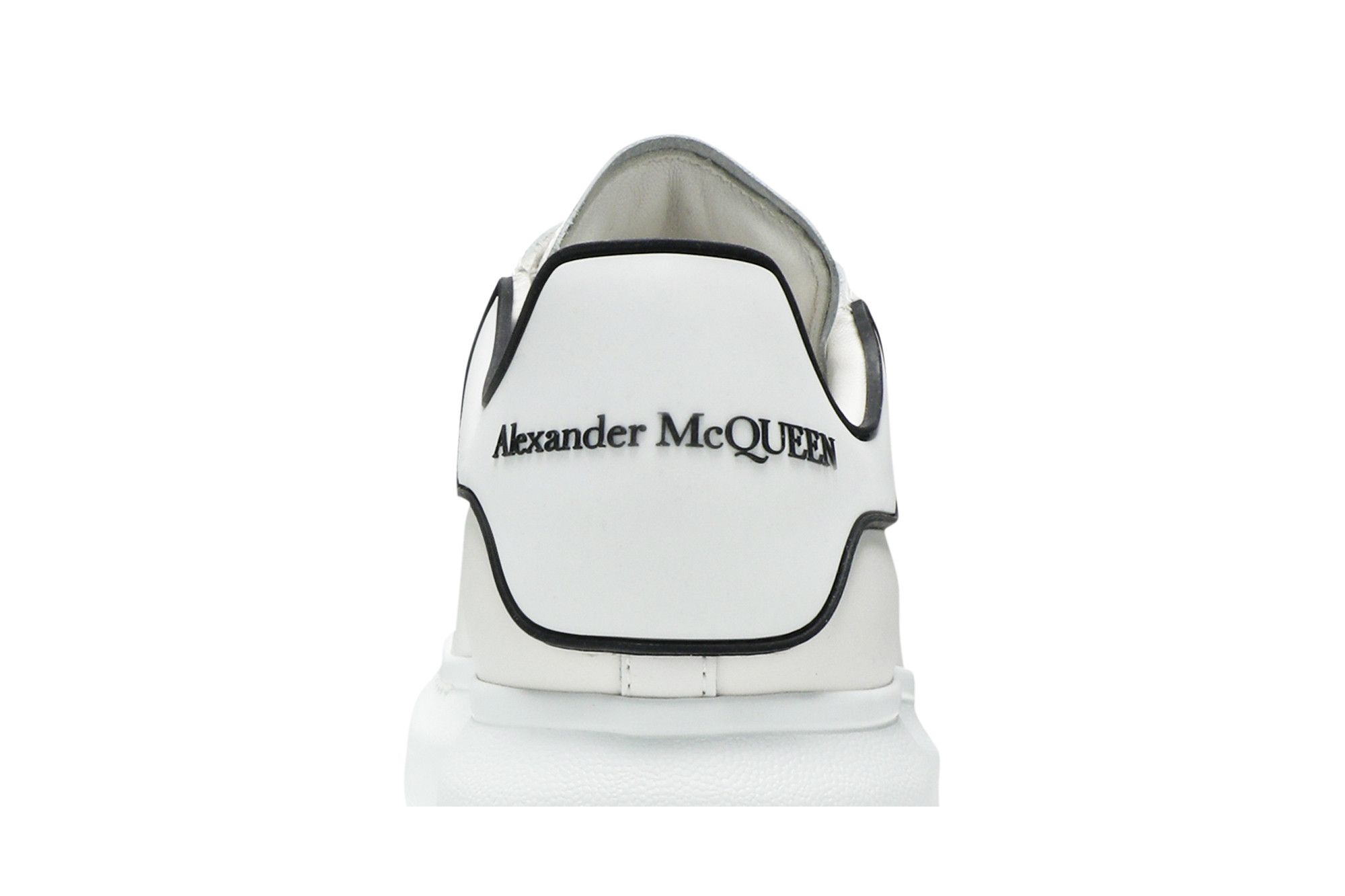 Size 10.0 Alexander McQueen Oversized Sneaker 'New Tech Calf - White Black'  2020