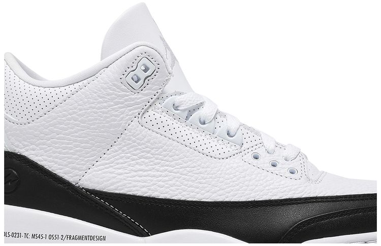 Fragment Design x Air Jordan 3 Retro SP White