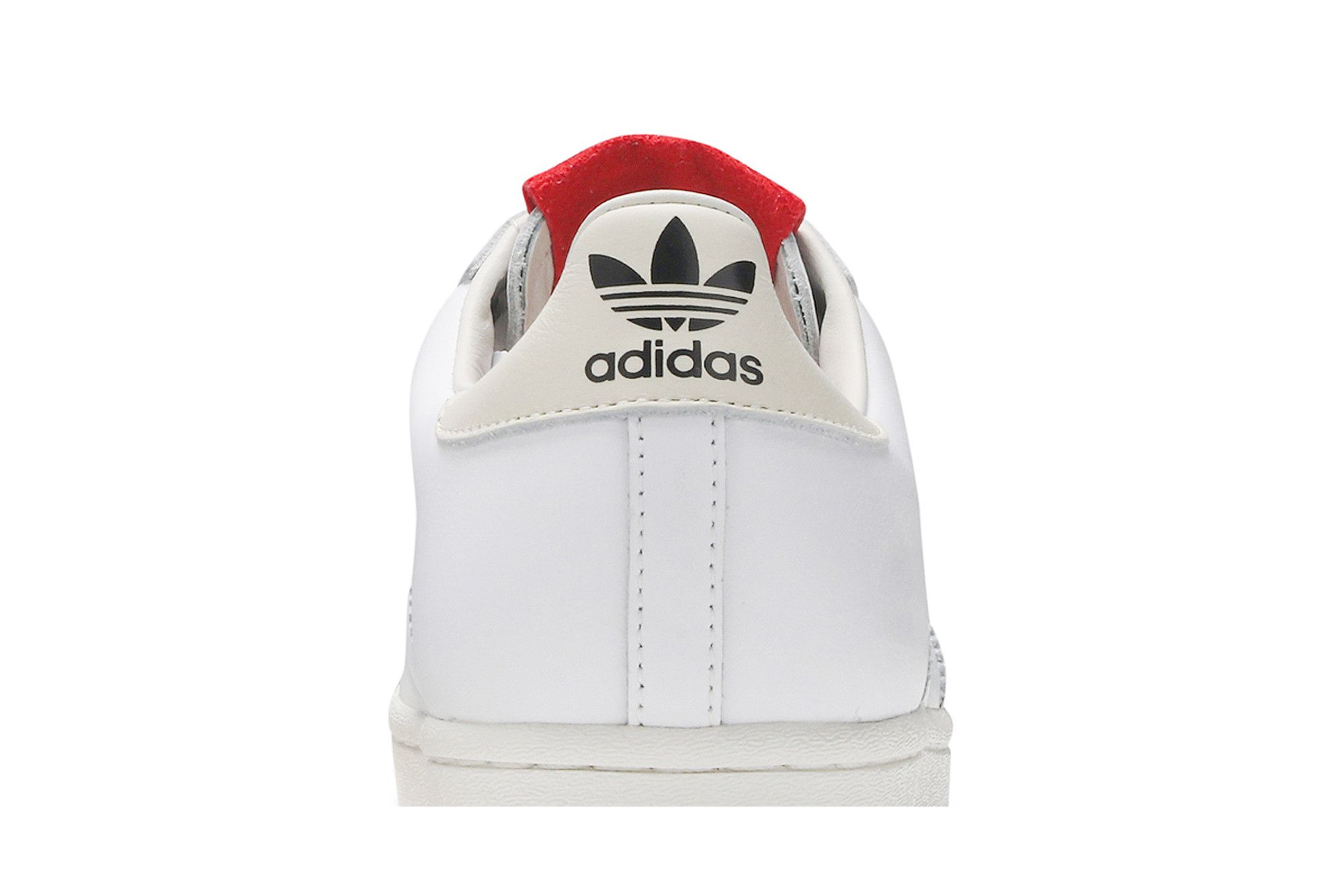 在庫処分 M adidas Originals x 424 シェルトゥ FW7624 Buy 424 x Superstar Shell Toe 'White Scarlet' - FW7624 | GOAT