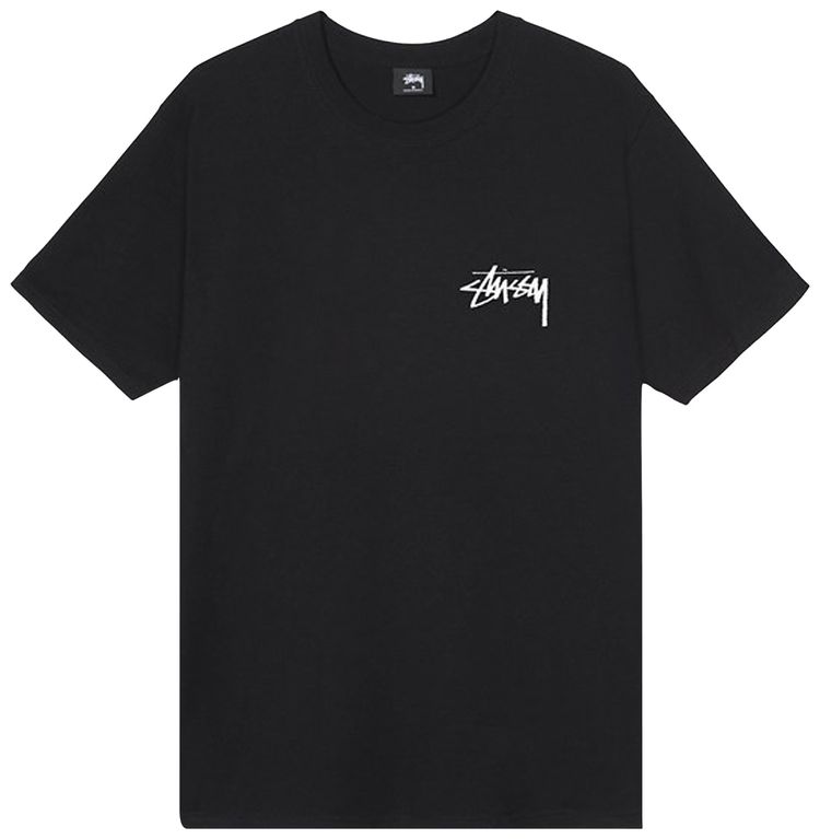 Stussy Shrooms Tee Black