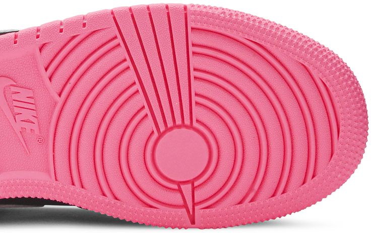 Air Jordan 1 Mid GS Black Digital Pink