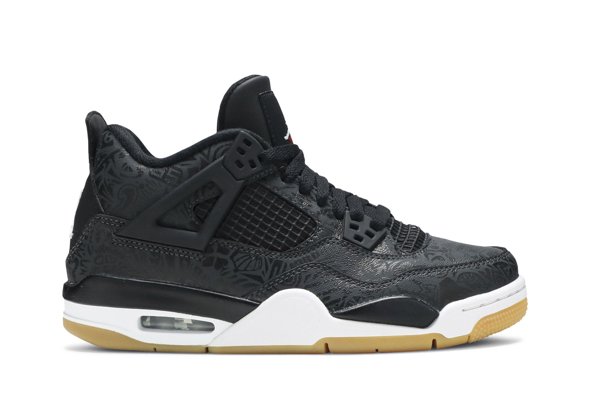 Jordan 4s 2025 laser black