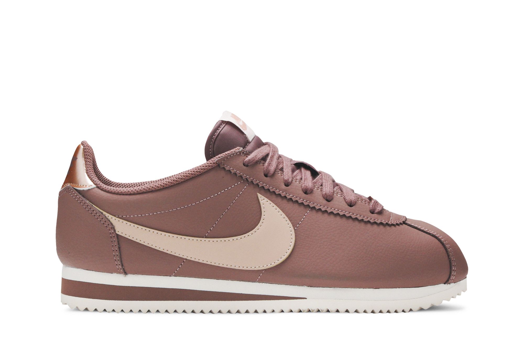 Nike cortez shop leather beige