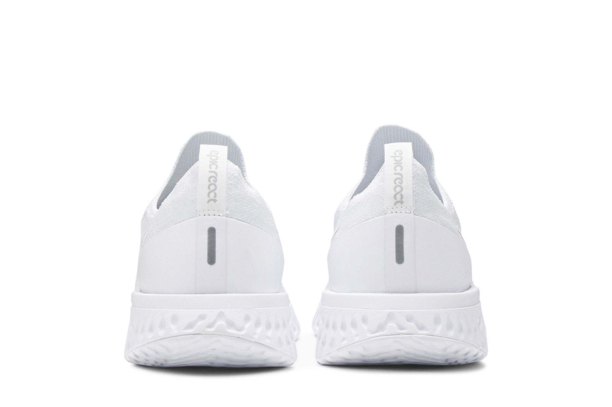 Achetez des Epic React Flyknit Triple White AQ0067 102 GOAT FR