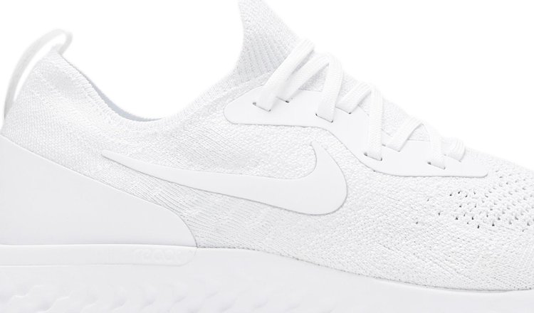 Epic React Flyknit Triple White