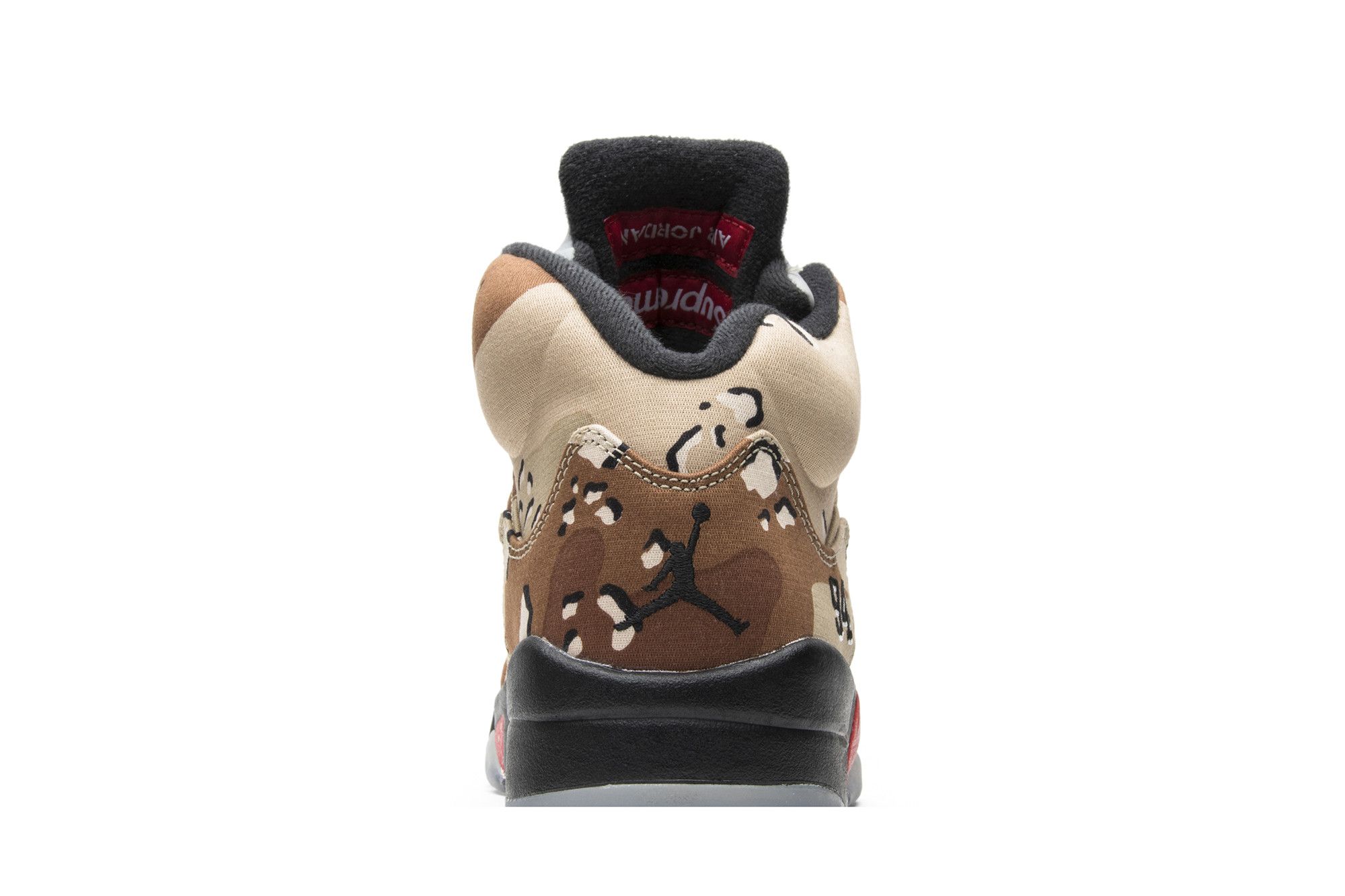 Buy Supreme x Air Jordan 5 Retro Desert Camo 824371 201 GOAT