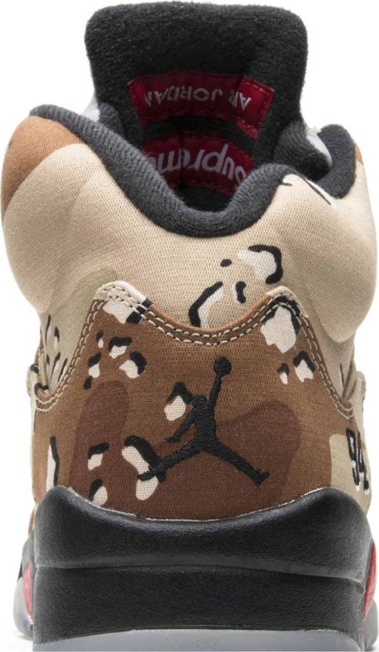 Supreme x Air Jordan 5 Retro Desert Camo