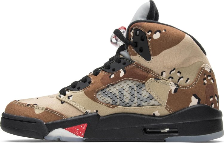 Supreme x Air Jordan 5 Retro Desert Camo