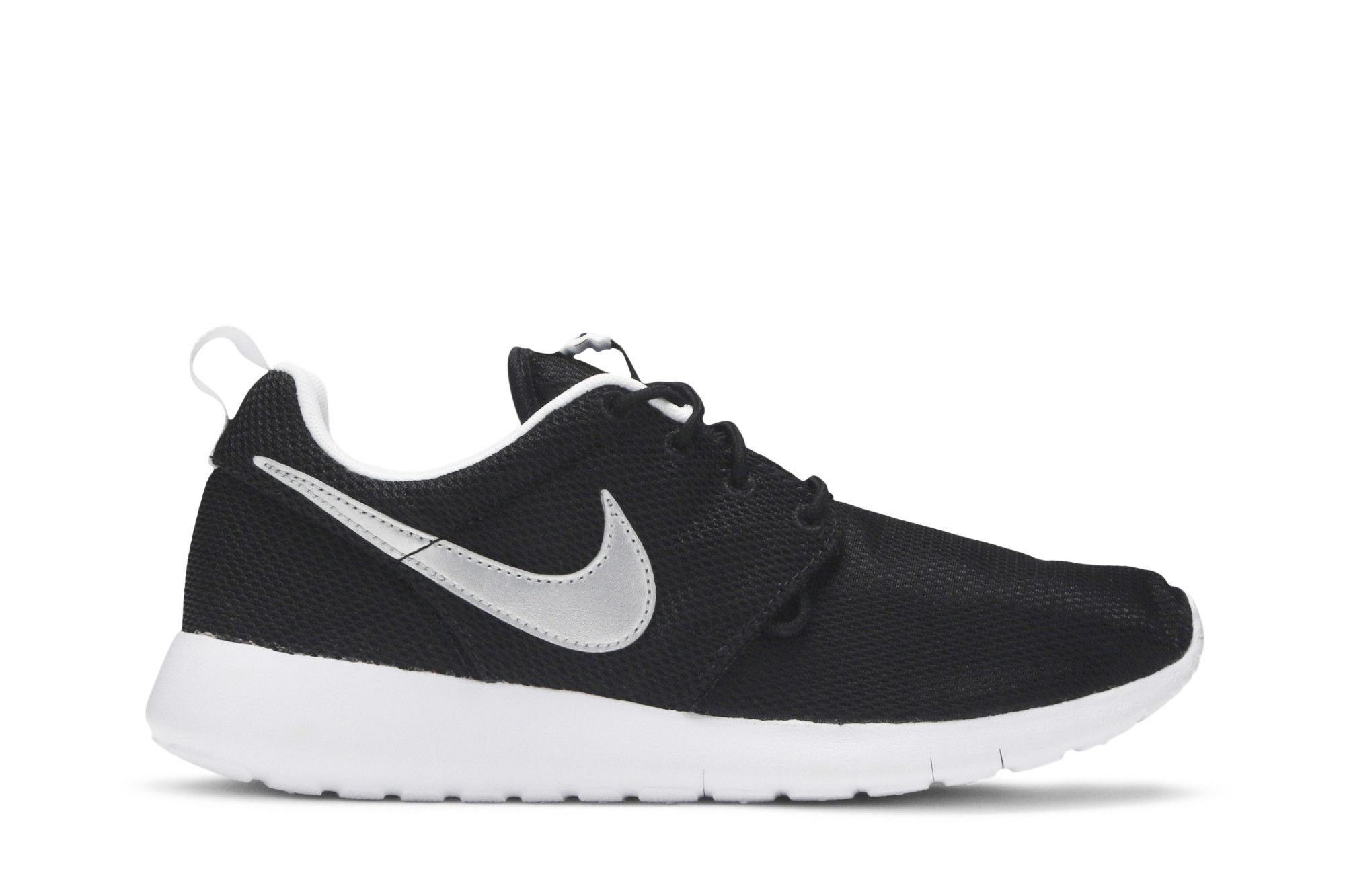 Buy Roshe One GS Black Metallic Silver 599728 021 GOAT