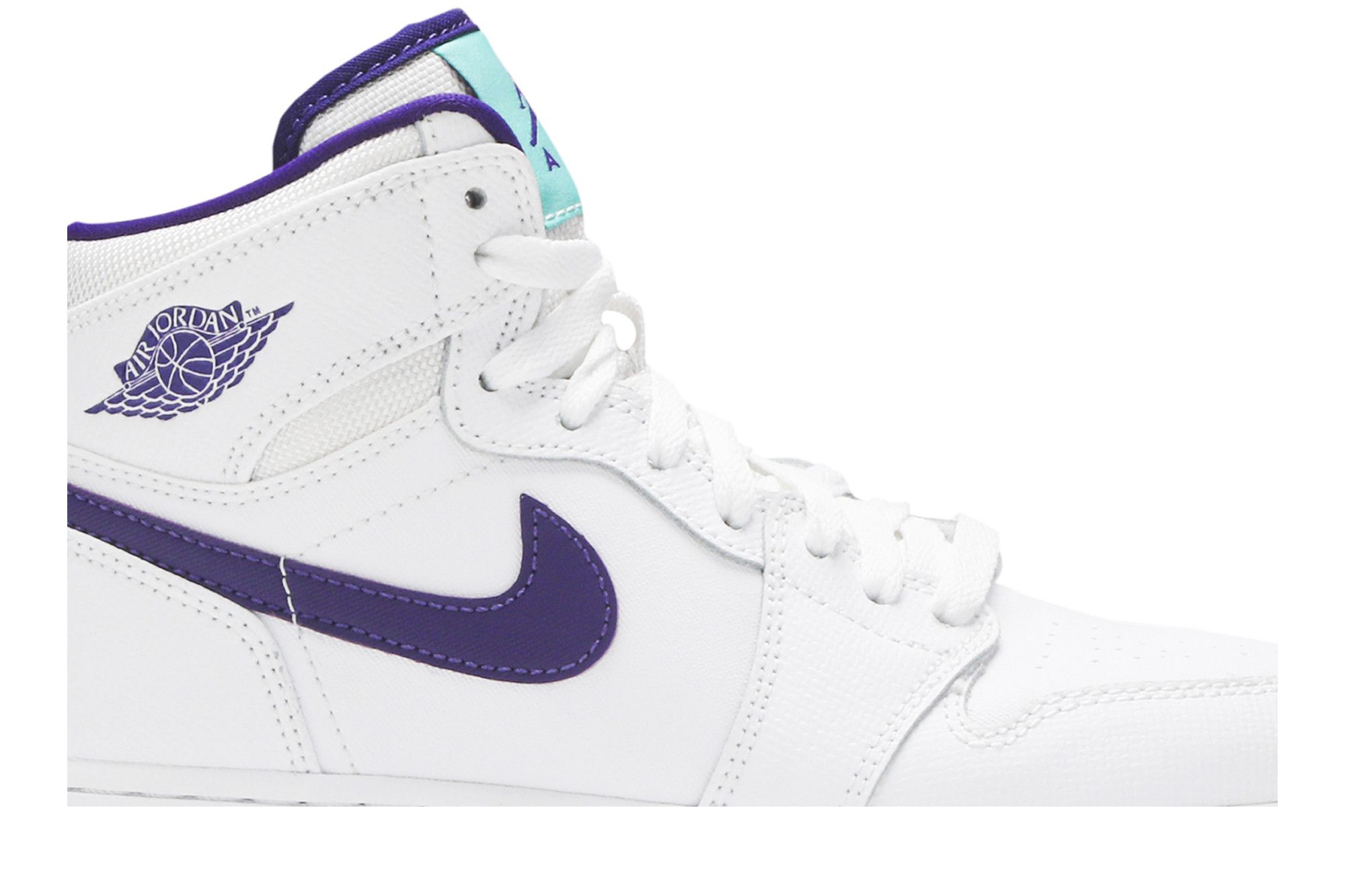 Air jordan 1 purple and white shop