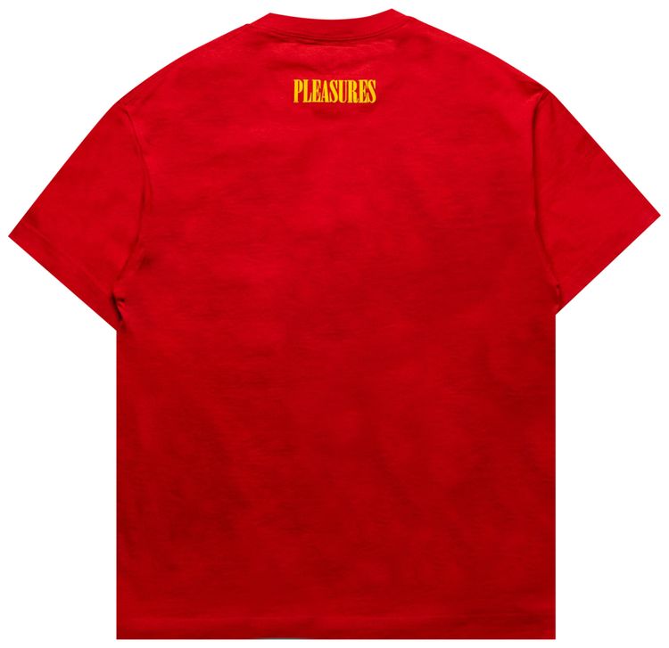 Pleasures Alien T Shirt Red