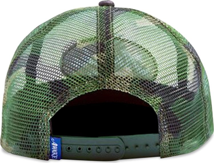 Awake NY Logo Patch Mesh Trucker Hat Camo