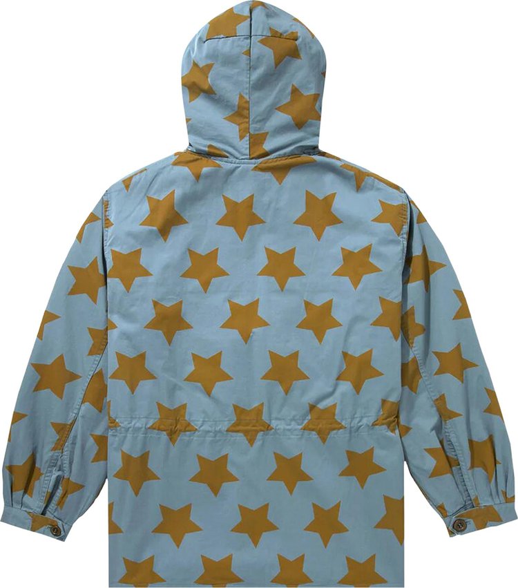 Awake NY Stars Anorak Jacket TealMustard