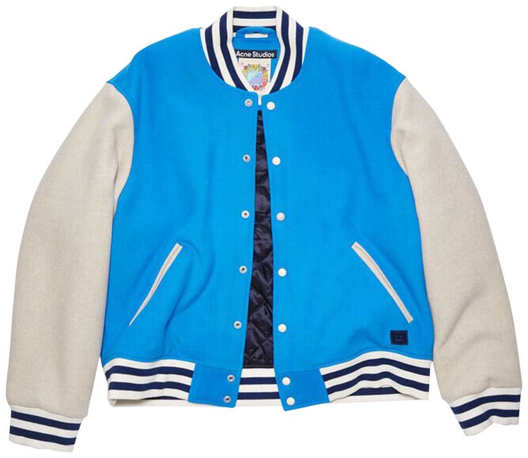 Acne Studios Wool Blend Jacket 'Sapphire Blue'