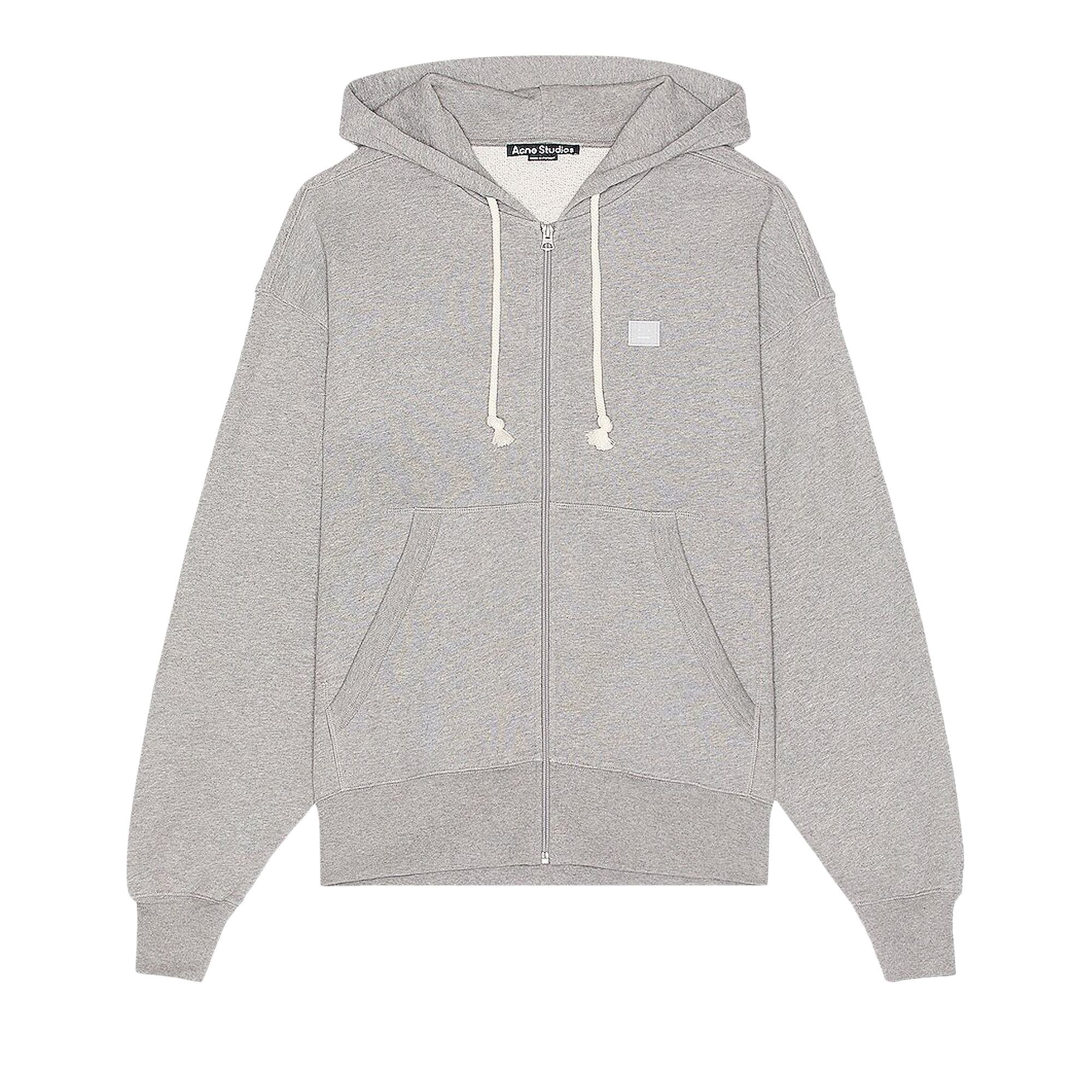 Acne studios hoodie grey discount